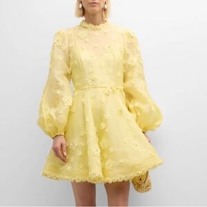 ZIMMERMANN
Matchmaker Lift Off minidress
Floral organza lemon yellow size 1